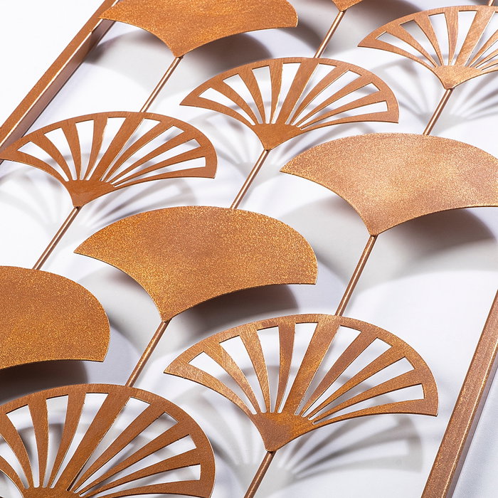 Wallity Fan Escultura de Pared Multicolor de Metal Wallity Fan Escultura de Pared Multicolor de Metal